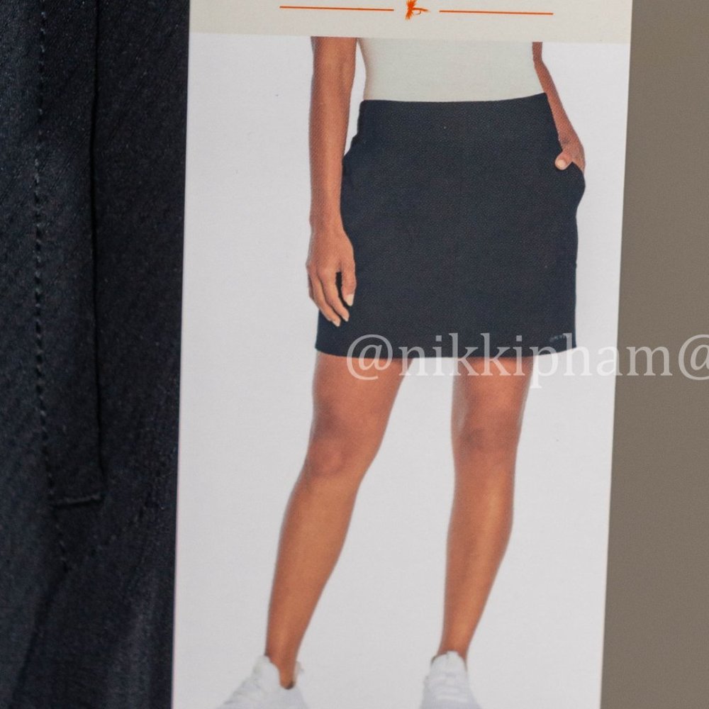 Orvis ladies tech skort black - Picture 5 of 7